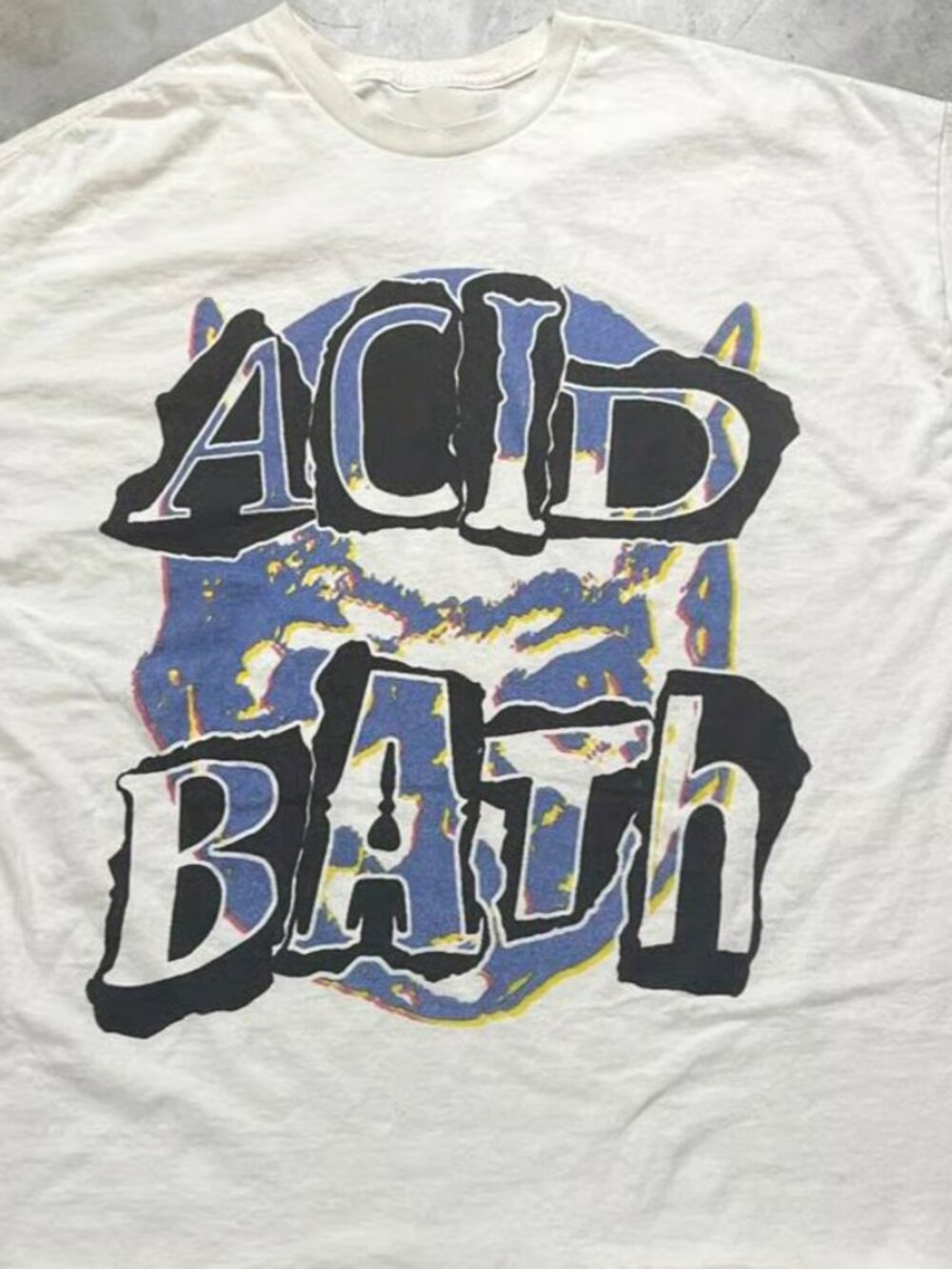 Acid Bath Devil Baseball T-Shirt